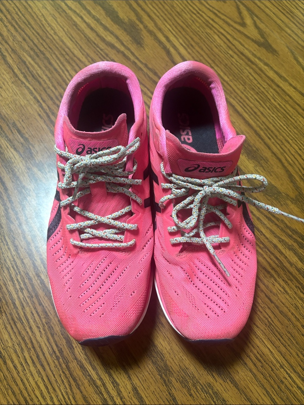 Asics Women's Hot Pink Athletic Running Shoes